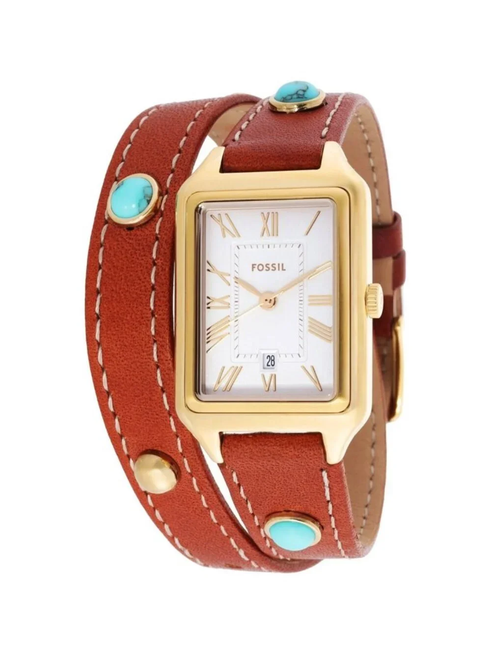 NWT Fossil Raquel Quartz Silver Dial Ladies Watch